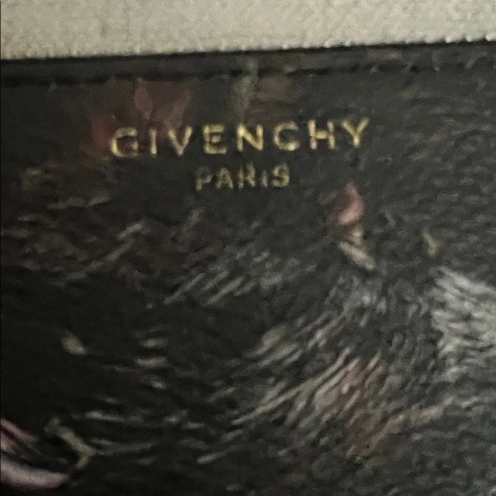 Givenchy Coated Canvas All Over Monkey Brother Large Zip Pouch - Picture 2 of 10